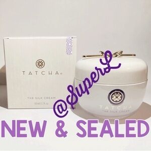 NEW SEALED Tatcha THE SILK CREAM Moisturizer Primer Skincare Lotion Beauty